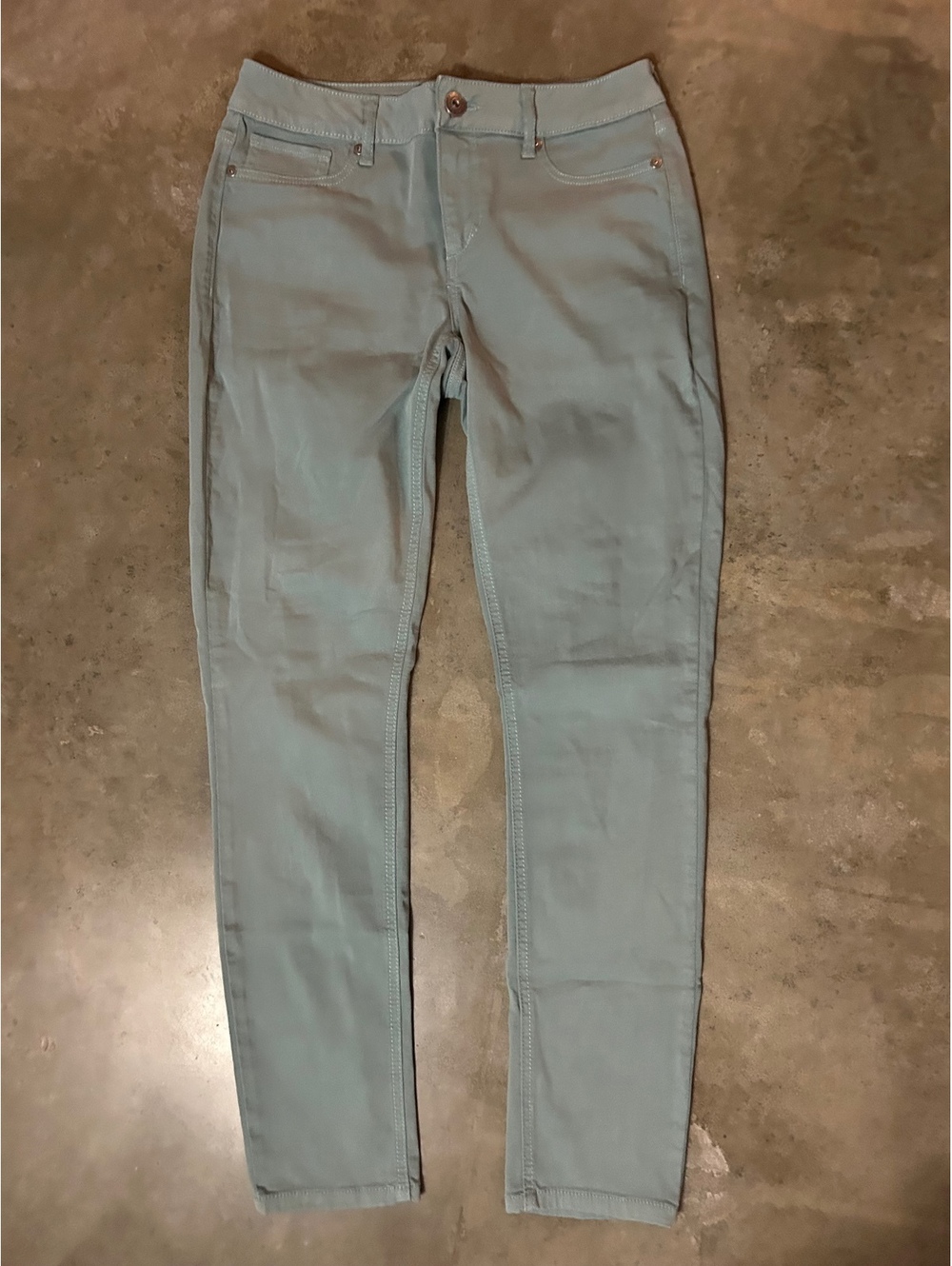 Maurices light sage skinny pants